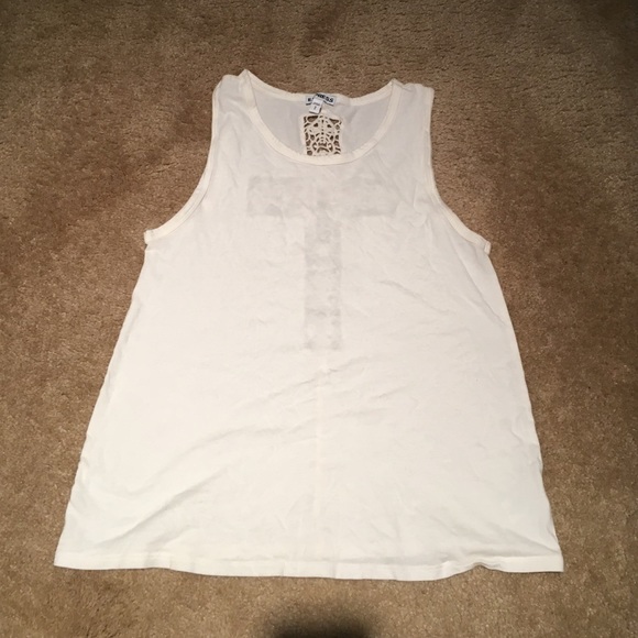 White Tank Top - Picture 3 of 3
