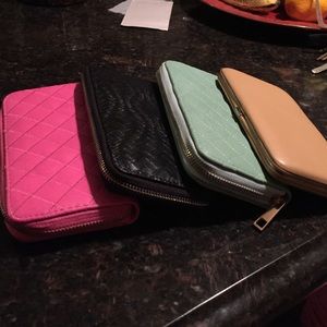 Clutch purse, four items for ten dollars