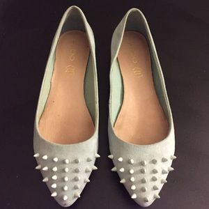 ALDO Studded Faux Suede Flat