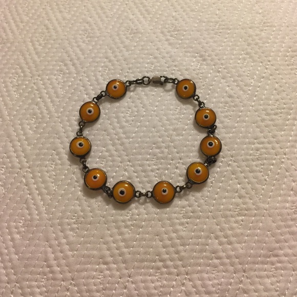 Evil Eye bracelet Sterling Silver