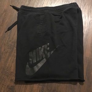 Nike sweat shorts
