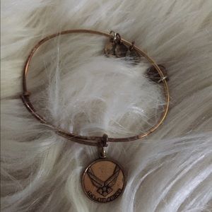 Alex and ani Air Force bracket
