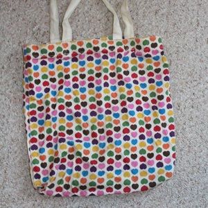 Heart Pattern Tote Bag