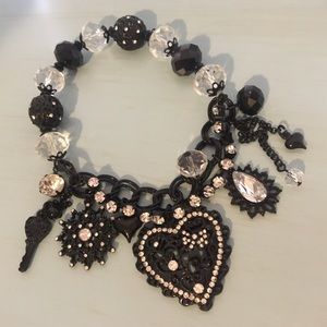 NWOT Betsey Johnson Charm Bracelet