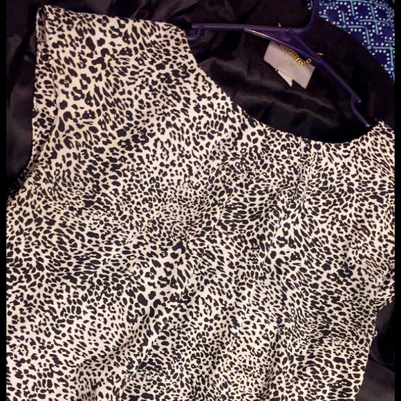 Leopard blouse, can trade - Picture 1 of 3
