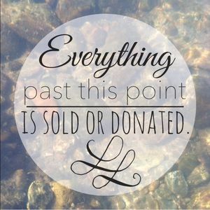 Thank you for checking out my closet!