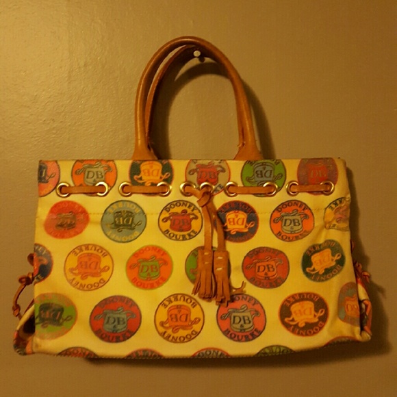 Dooney & Bourke leather satchel - Picture 3 of 4