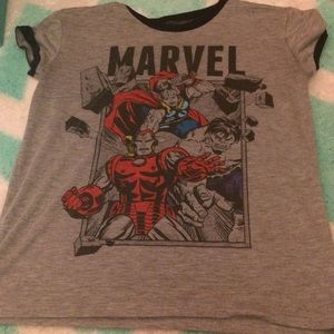A marvel t-shirt