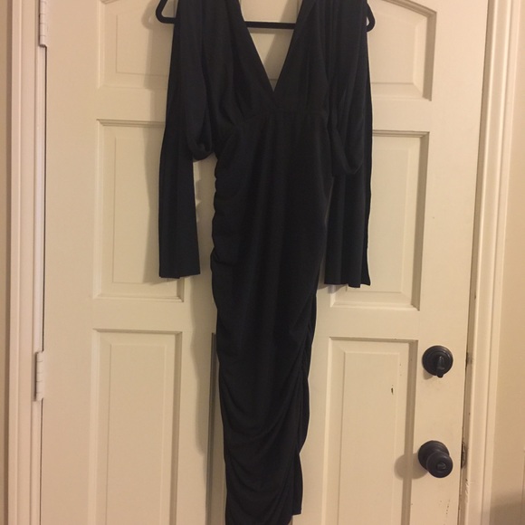 Sexy multi way black dress