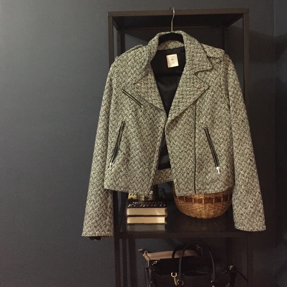 Herringbone Moto Jacket