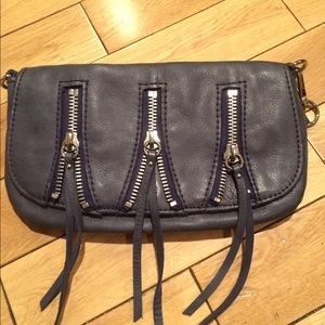Linea Pelle Zip Clutch or Crossbody