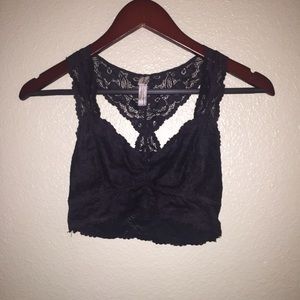 Free People Lace Bra lette  Small