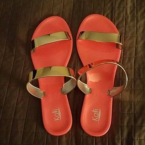 Flat sandals NWOT