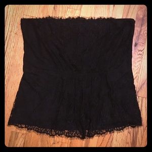 Womens lace eyelash sleeveless top