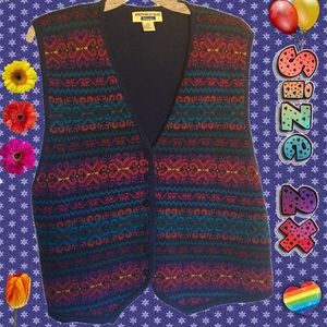 🏷PRICE DROP🏷 Vintage button-down sweater vest