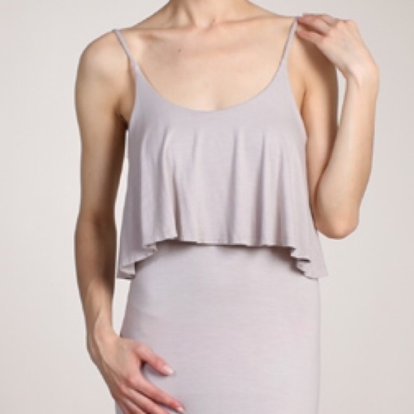 ! CLEARANCE ! Stone Jersey Maxi - Picture 3 of 4