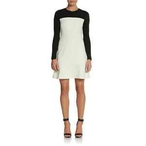 Tibi Anson Color Block Elegant Dress
