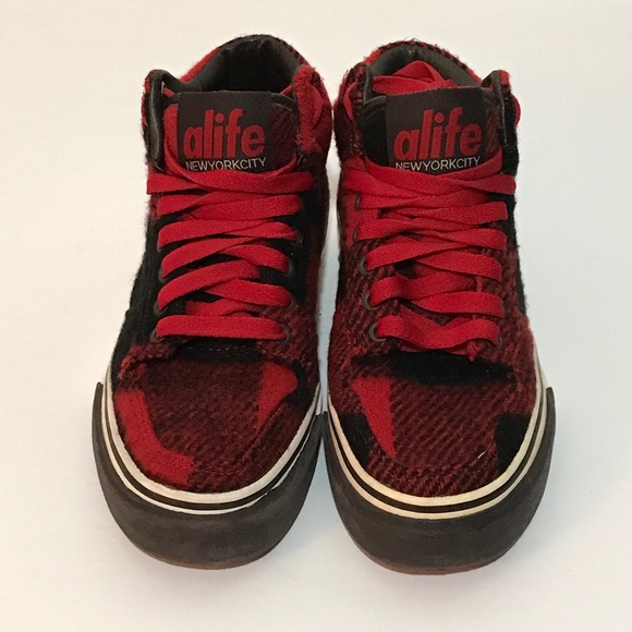 ALIFE buffalo check plaid Everybody Mid