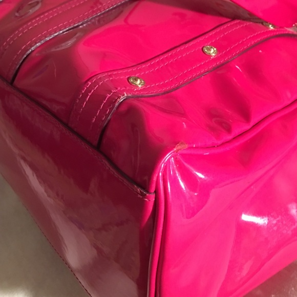 SOLD!!!Mulberry pink patent leather tote bag - Picture 2 of 4
