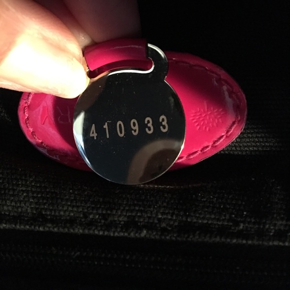 SOLD!!!Mulberry pink patent leather tote bag - Picture 3 of 4