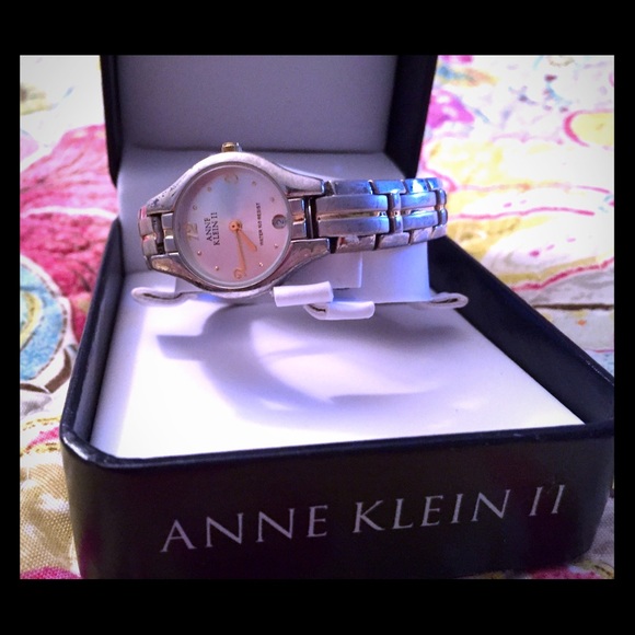 Two tone Anne Klein watch