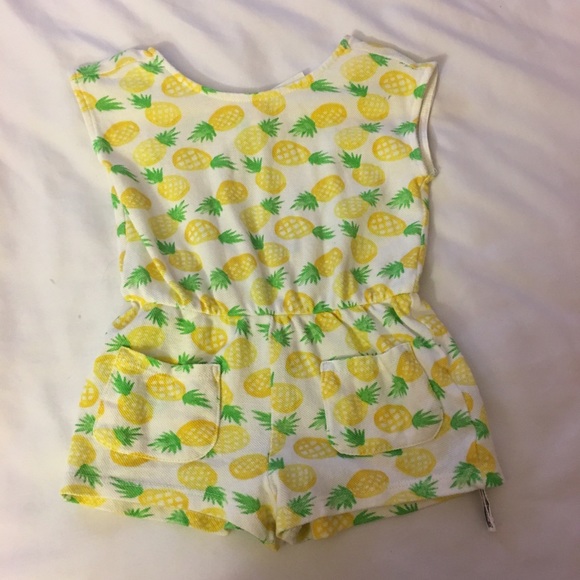 Zara Pineapple Romper