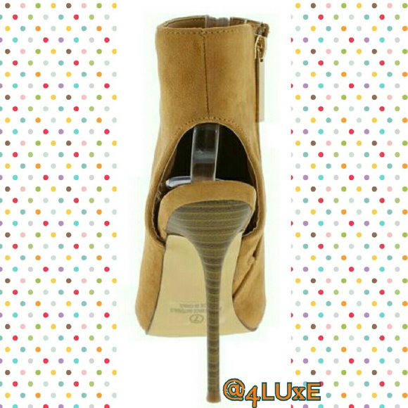 NEW Mules Camel Ankle Cuff Mule Booties - Picture 3 of 4