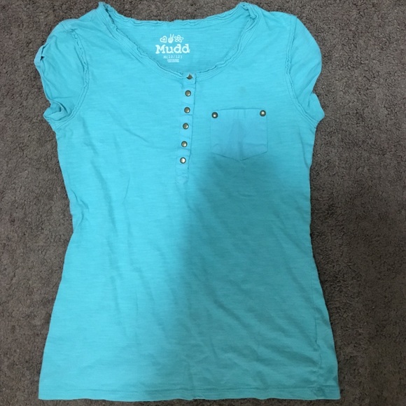 Mudd Medium 10/12 Blue Shirt