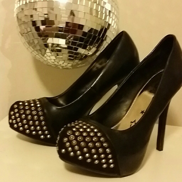 spiked stilettos
