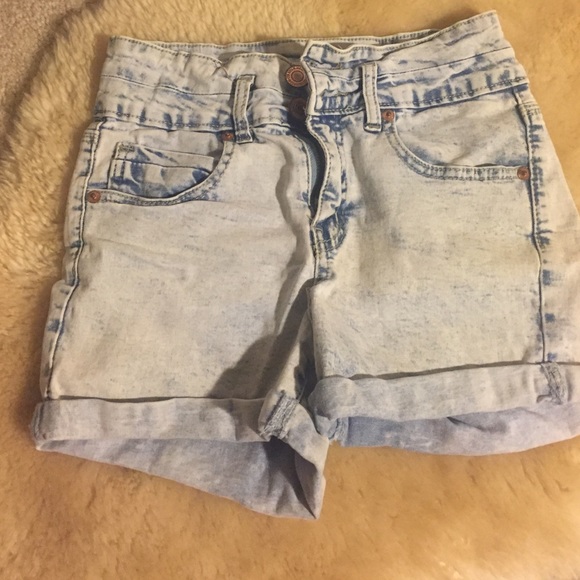 HIGH WAISTED COTTON ON SHORTS