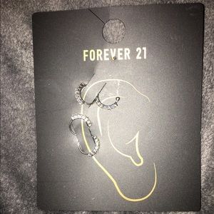 Forever 21 Clip On Cartilage Earrings