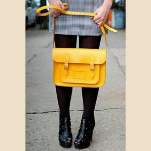 Cambridge Satchel 14" Yellow