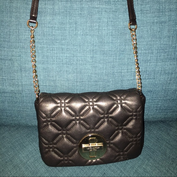 Kate Spade Black Leather Cross-body