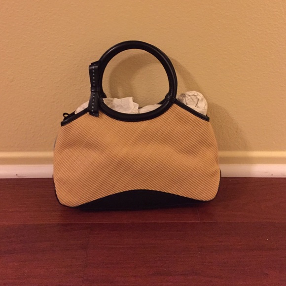 Cole Haan basket weave tote