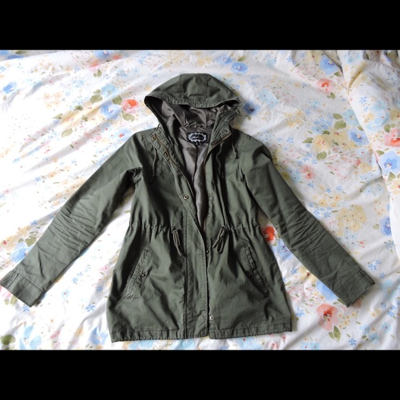 army green Anorak/ utility jacket