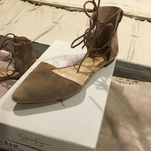 Jessica Simpson flats 8.5