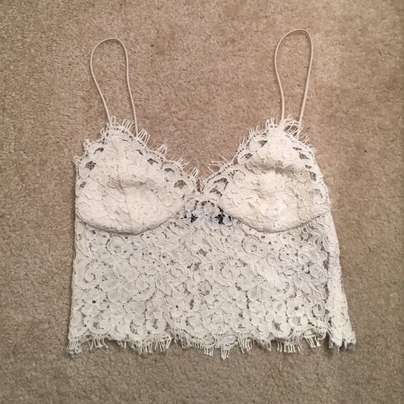 Zara lace tank