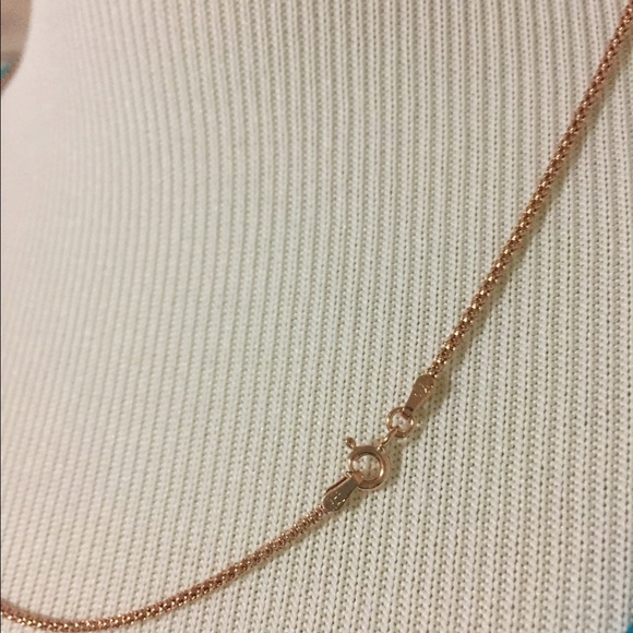 Rose gold pendant chain - Picture 4 of 4