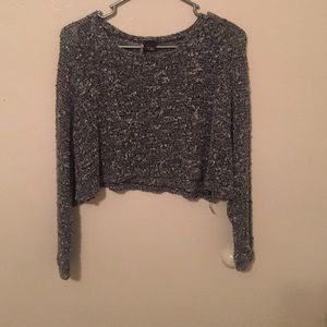 Crop top sweater!