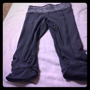 PRANA YOGA/athletic CAPRI | drk grey | SMALL