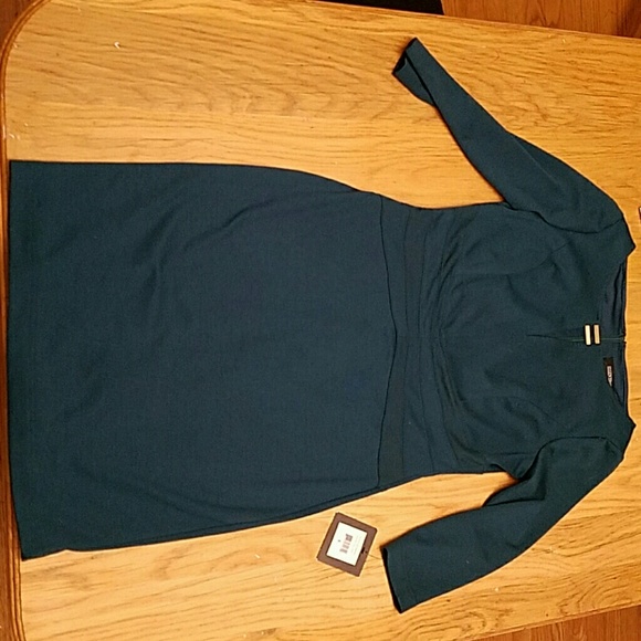 Ellen Tracy dress teal dress