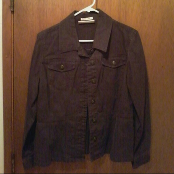 Brown jean jacket
