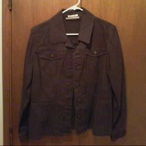 Brown jean jacket
