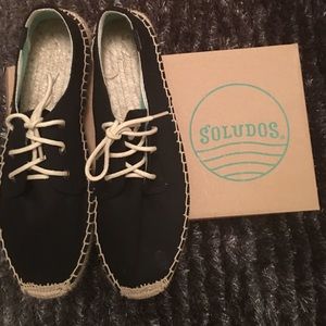 Lace up canvas Espadrilles