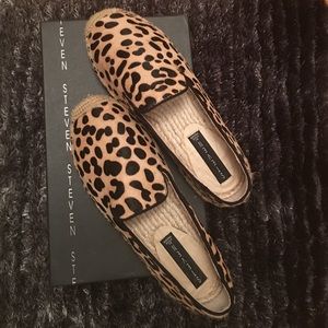 Leopard suede Espadrilles