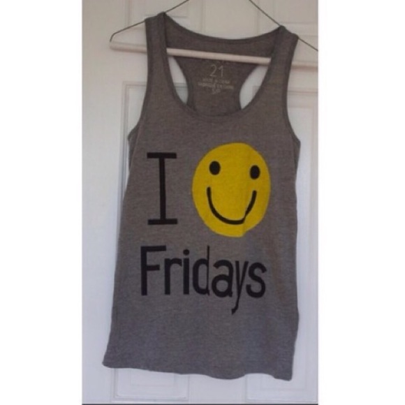 I 😀 Fridays tank top