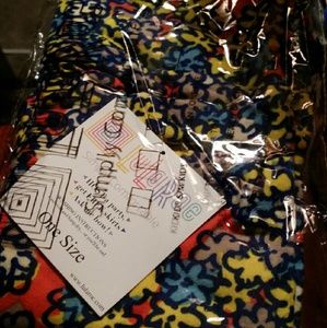 BNWT Lularoe Floral leggings OS