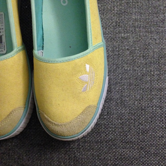 adidas canvas slip on shoes