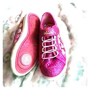 Pink ballerina Skechers