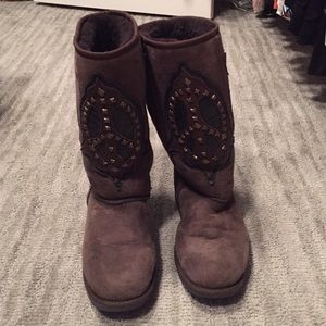 Koolaburra fur boots